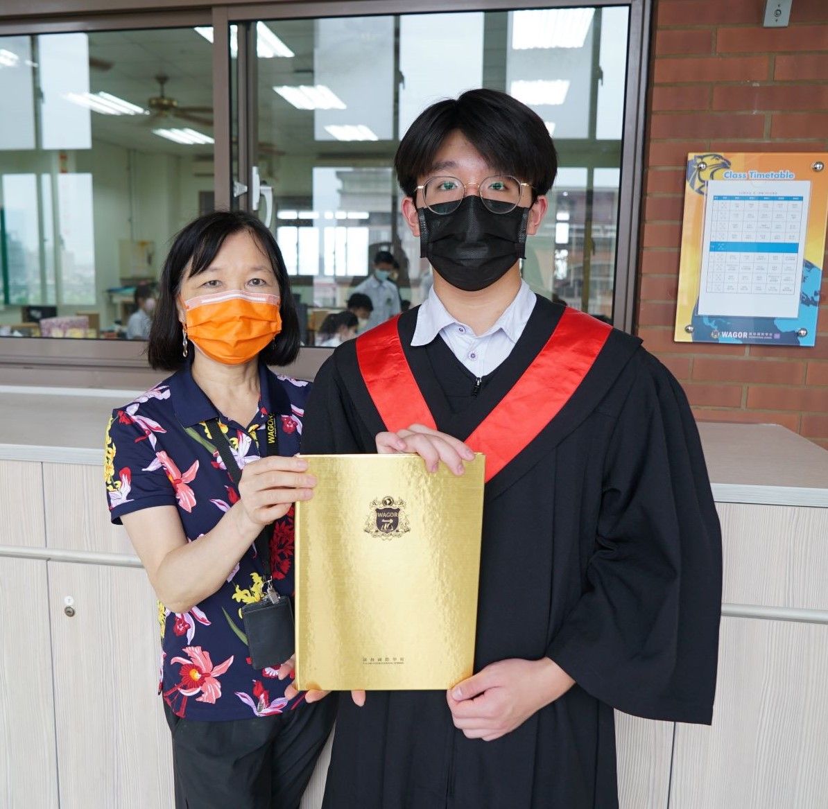 ▲葳格國三學生林畊鏵參加多益檢測獲滿分990分，為國中生涯留下完美紀錄。（圖／葳格提供）