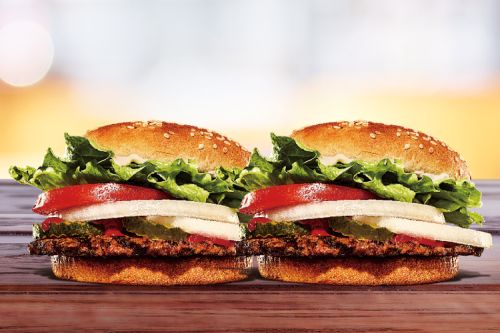 ▲「小華堡」單點95元，加1元多1件。（圖／漢堡王提供）