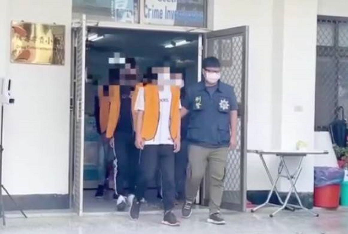 ▲屏東恆春分局建民派出所巡邏員警執行巡邏勤務成功攔檢詐騙集團車手，順利追回遭詐騙老翁80萬現金。(圖／記者郭凱杰翻攝)