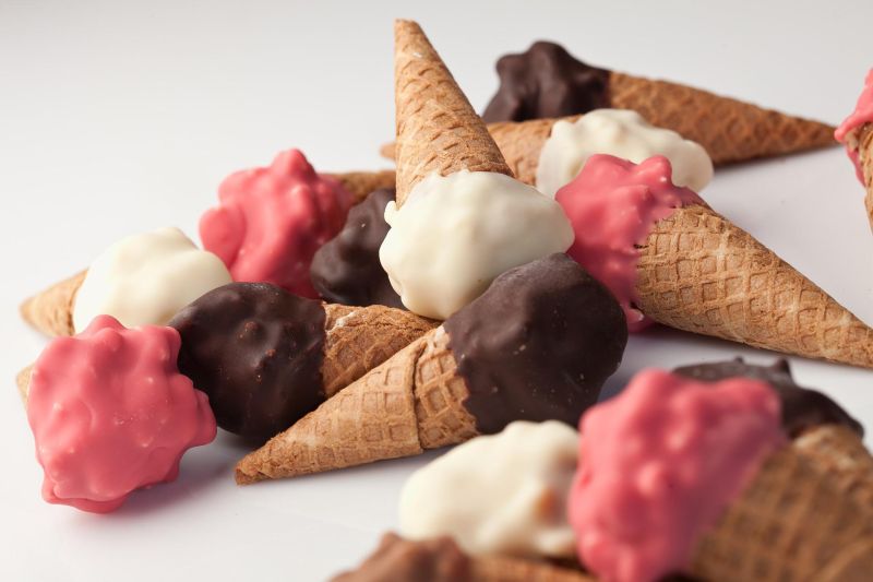 ▲冰淇淋口味多元又創新，沒想到大家還是最喜歡經典的巧克力系列。（示意圖／Pixabay）