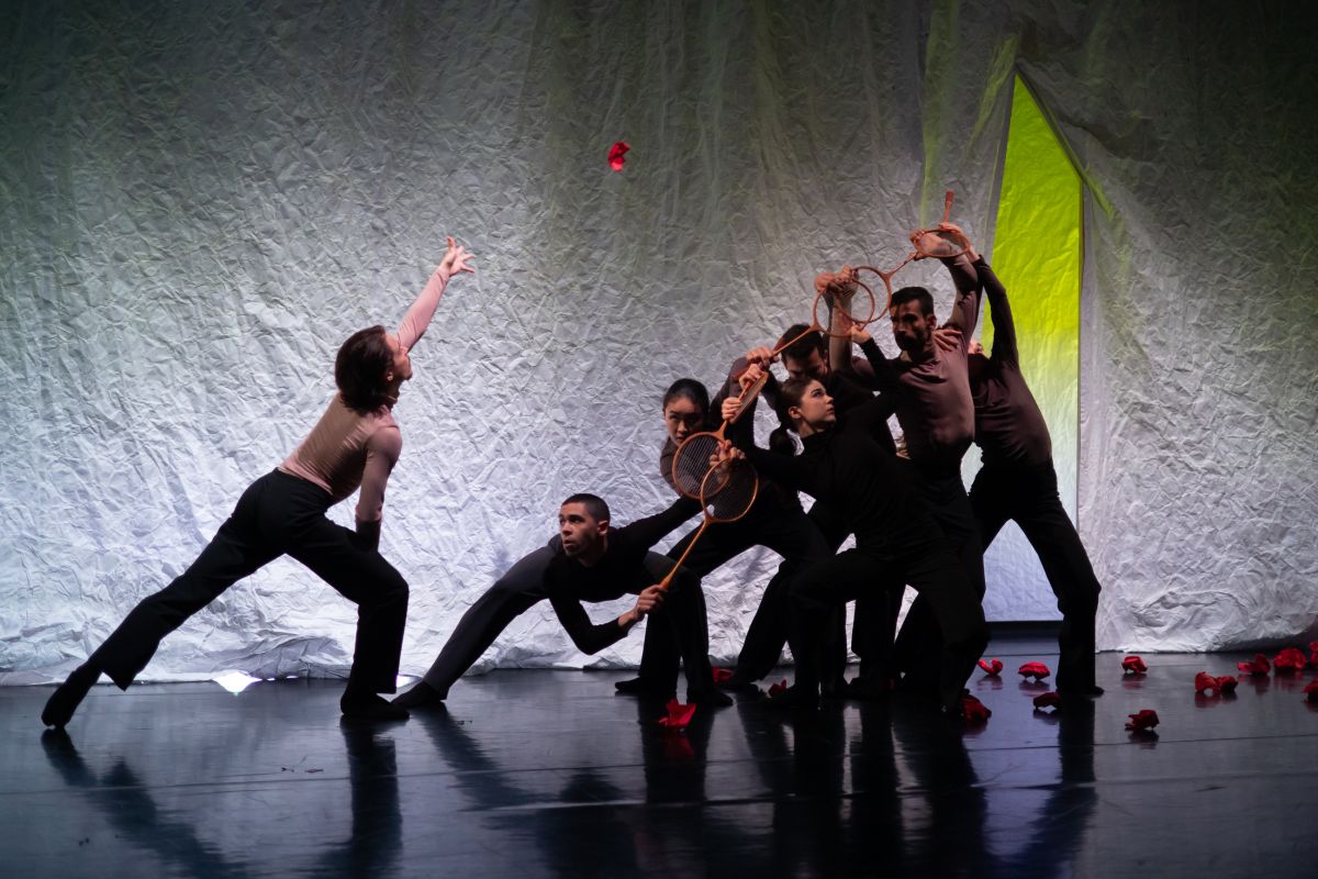 ▲台灣編舞家劉方怡創作舞碼《記憶敘事：千言萬語》，今（9）日於德國格拉市城市舞台首演。（圖／文化部提供）