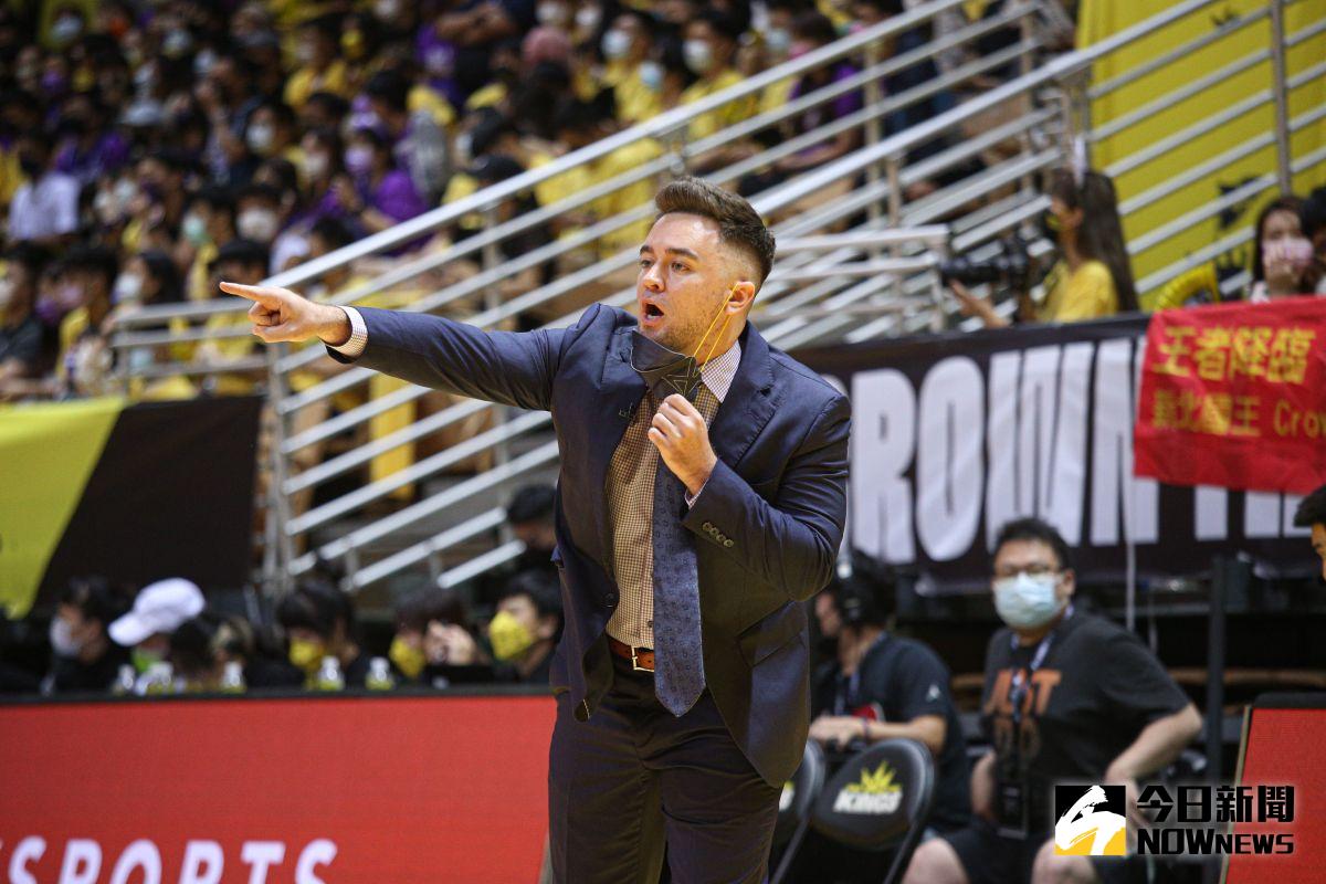 ▲新北國王在季後賽G3首節就被夢想家拉開分數，總教練萊恩認為球隊在侵略性上不如對手。（圖／記者葉政勳攝）