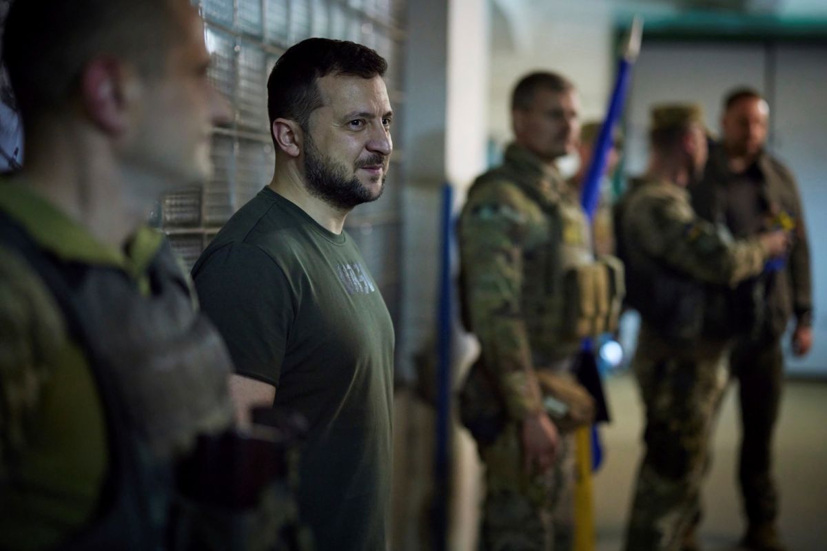 ▲烏克蘭總統澤倫斯基聲稱，烏克蘭軍隊在9月初發起反攻後，迄今已從俄羅斯部隊手中奪回6000平方公里的領土。資料照。（圖／美聯社／達志影像）