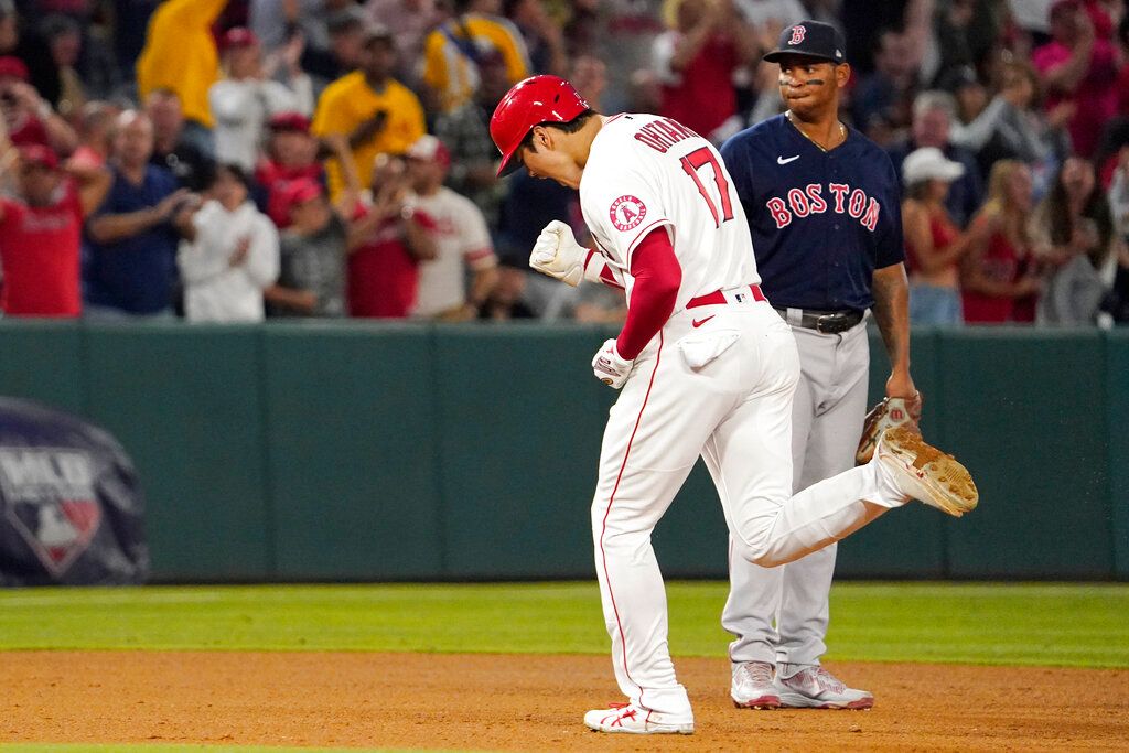 ▲天使隊日籍二刀流好手大谷翔平。（圖／美聯社／達志影像）