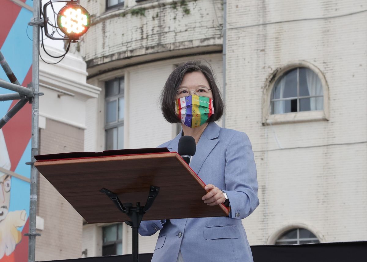 ▲我國競爭力排名全球第7，民進黨表示，這對努力不懈的政府團隊與台灣人民來說，是一個令人振奮的肯定。圖為總統蔡英文。（圖／總統府提供）