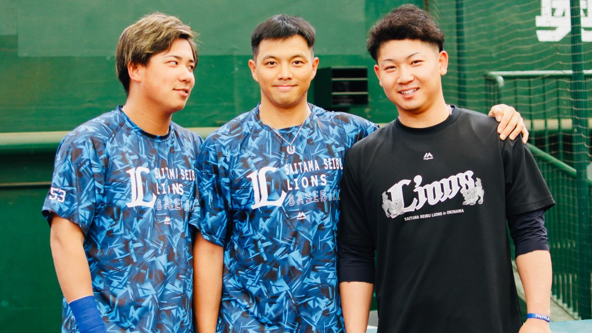 ▲吳念庭回到球場練習（西武提供）