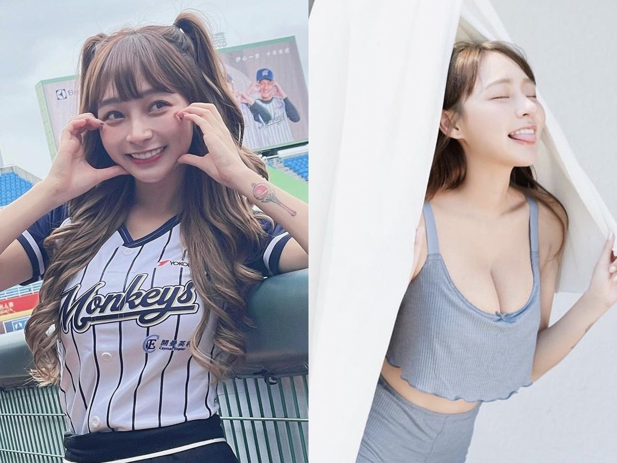 ▲林襄瞇眼輕咬零食，火辣畫面超曖昧。（圖／翻攝林襄IG）