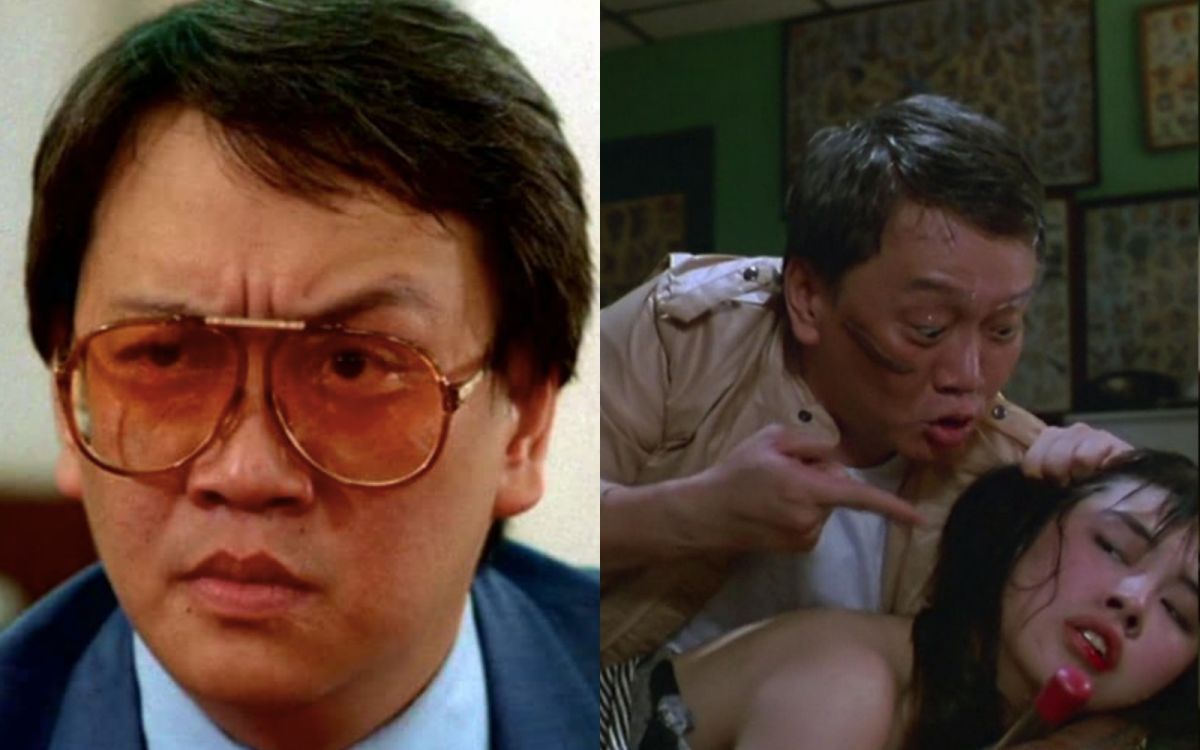 ▲資深港星沈威過世，他在《義蓋雲天》跟王祖賢有精彩對手戲。（圖／IMDb劇照、義蓋雲天畫面）