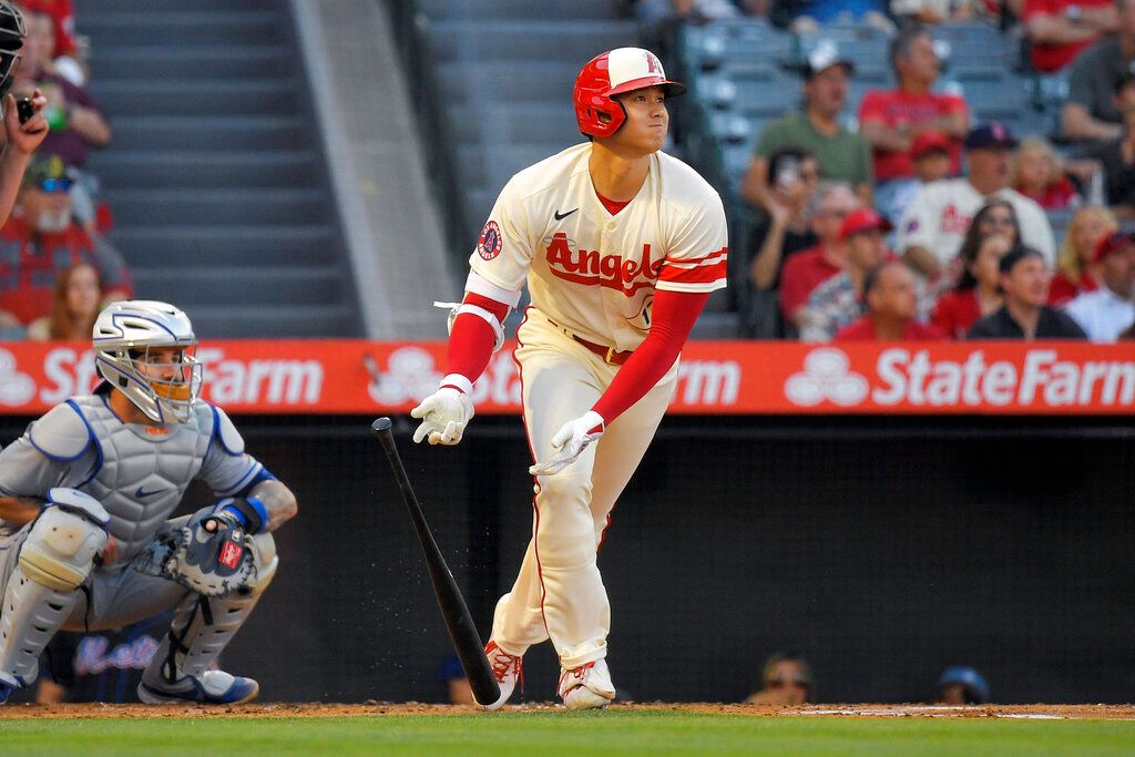 ▲天使隊大谷翔平。（圖／美聯社／達志影像）