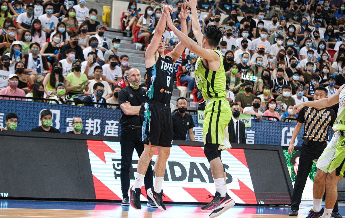 ▲周桂羽出手投籃。（圖／葉政勳攝）