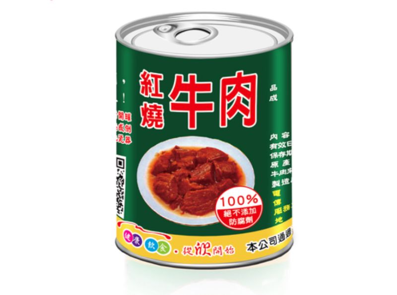 ▲原PO表示「欣欣紅燒牛肉罐頭」據說是台灣肉類罐頭界霸主，想知道「最頂吃法」是什麼。（圖／翻攝自欣欣生技食品網站）