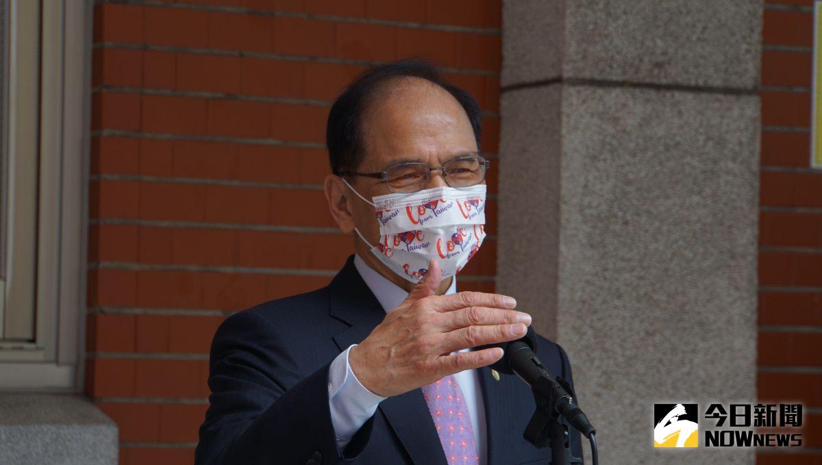 ▲立法院長游錫堃日前於視訊演講時表示，雲峰飛彈已經可以打到北京，台灣具有攻擊北京的能力，呼籲中國要侵台前須先三思。（圖／記者呂炯昌攝，2022.06.14）