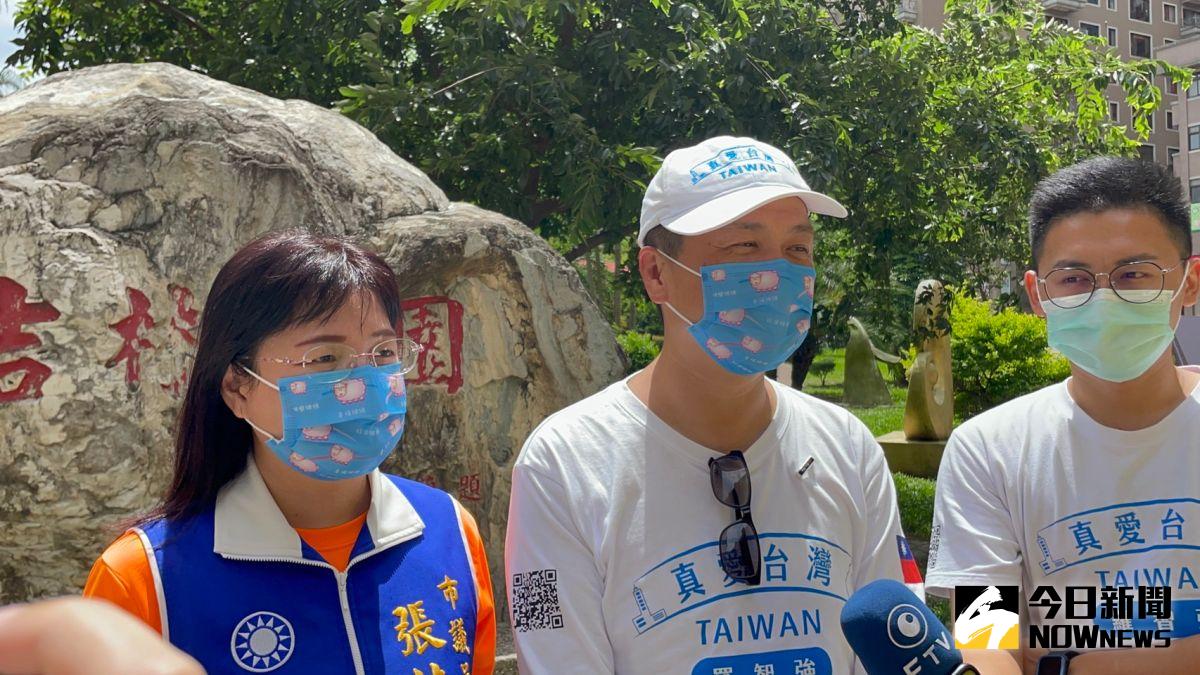 ▲羅智強表示，和柯文哲目前見面時間未定，應該會是在下週約在台北碰面，並強調只是朋友聊聊天，外界無須太多解讀。（圖／記者李春台攝，2022.06.14）