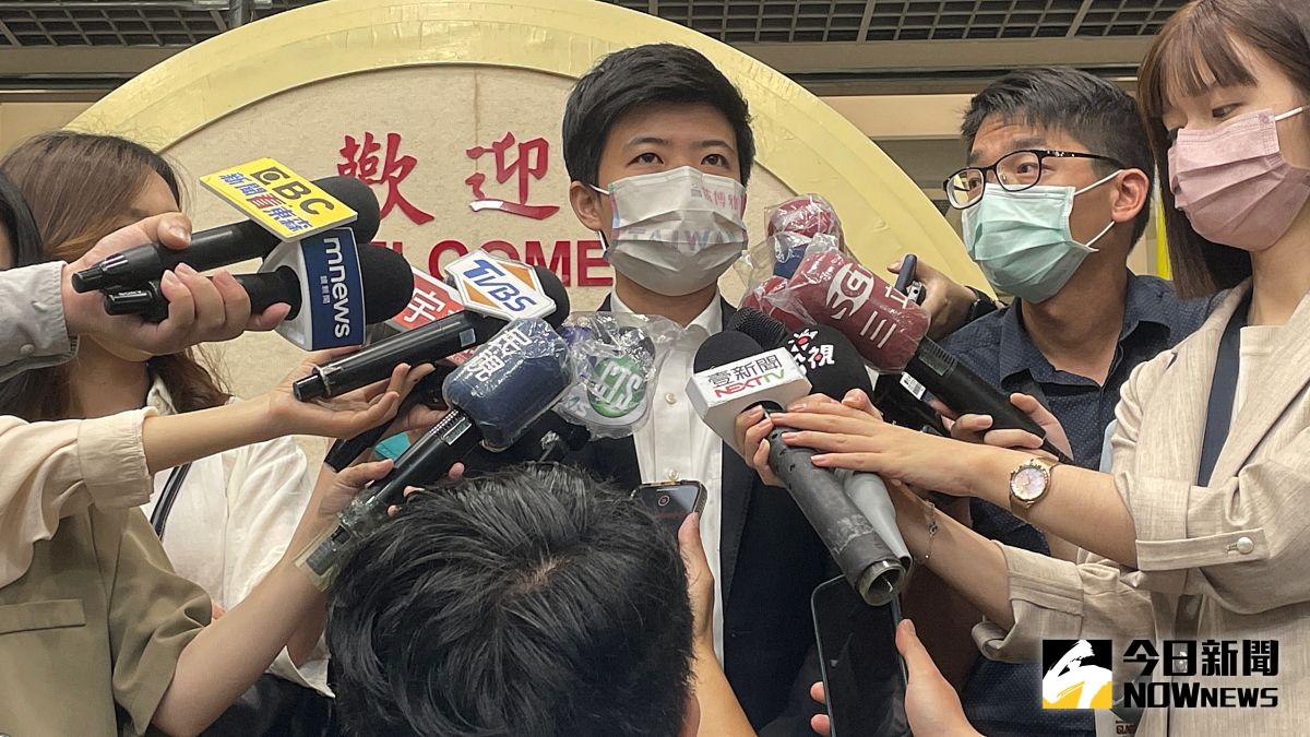 ▲台北市議員苗博雅批朱學恒是對被害者二度傷害（圖／記者丁上程攝，2022.06.14）