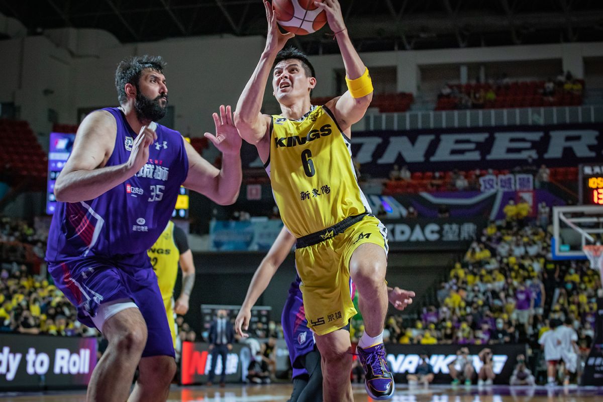 ▲楊敬敏切入上籃。（圖／PLG提供）