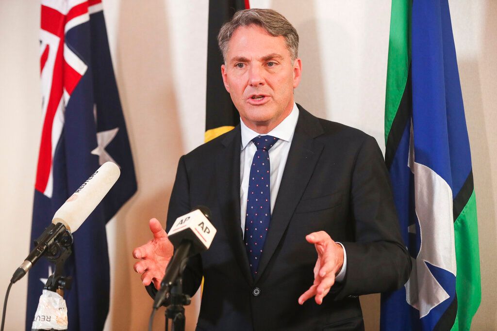 ▲澳洲國防部長馬勒斯（Richard Marles）對記者表示，「我們希望看到澳洲在2年內開始生產飛彈」，他稱這項計畫能夠強化澳洲的國防及工業基礎。（圖／美聯社／達志影像）
