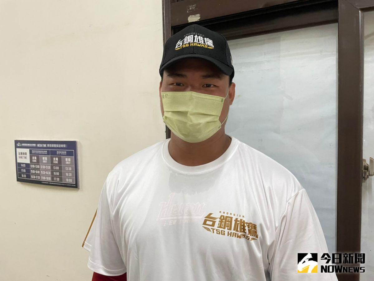 ▲許吉仁參加台鋼測試會。（圖／吳政紘攝）