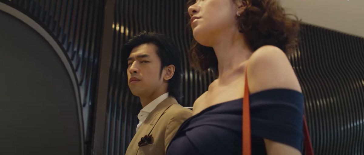 ▲陳柏霖（左）、郭雪芙在《正義的算法》是律師搭檔。（圖／翻攝Disney Plus TW）