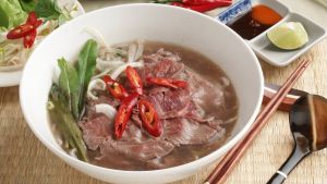 ▲「牛肉河粉」有越南國民美食的稱號，網路聲量排第三名。（圖／取自「汐止銘記越南美食」粉專）