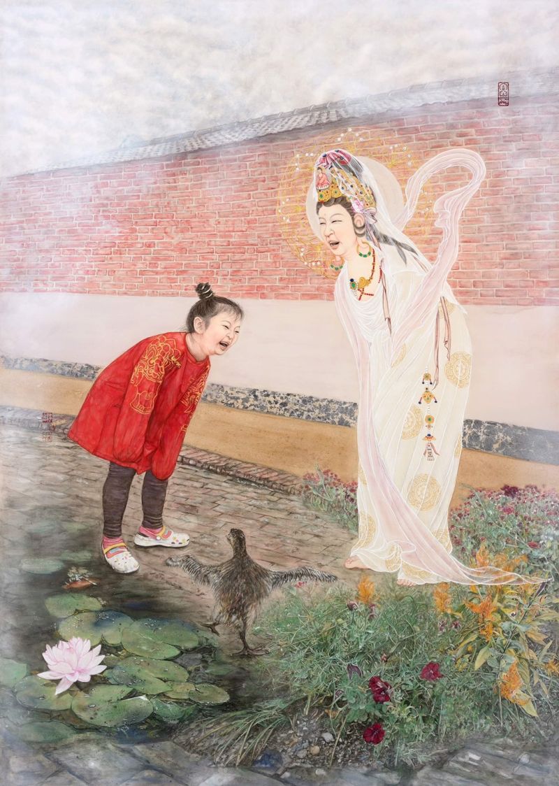 回歸自在的圓融心境 林亮吟的膠彩人生 | 地方 | NOWnews今日新聞