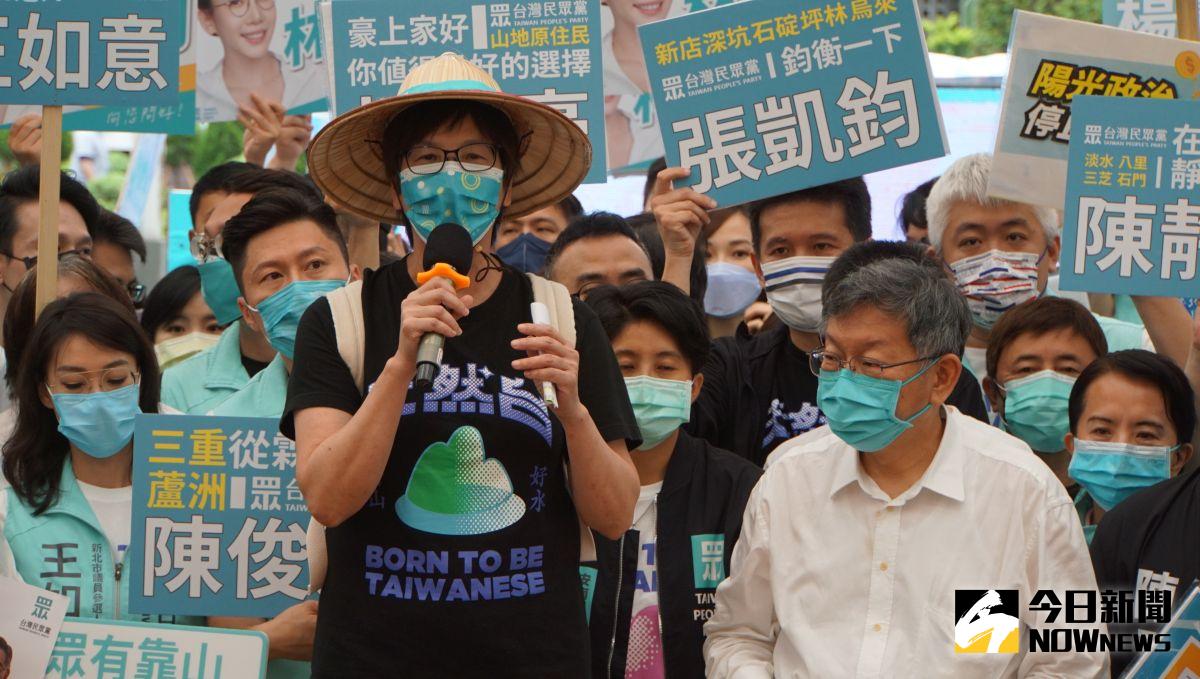 ▲台灣民眾黨選戰小組召集人、立委蔡壁如親赴金門展開「全台大眾走」。（資料照／記者呂炯昌攝）