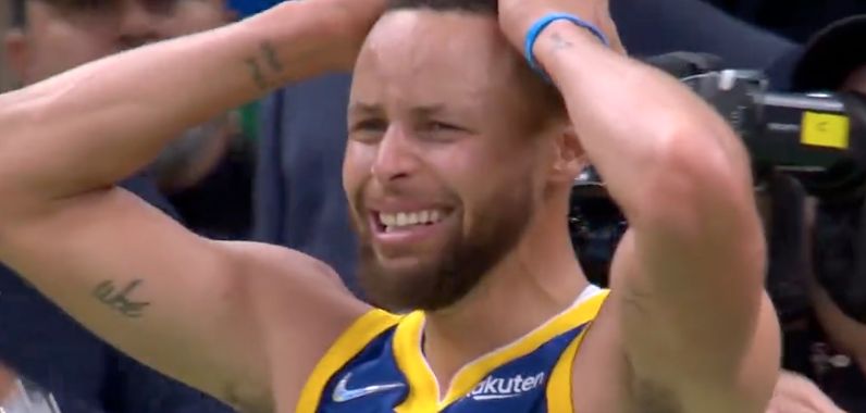 NBA／勇士第7座總冠軍！Curry賽後激動哭了
