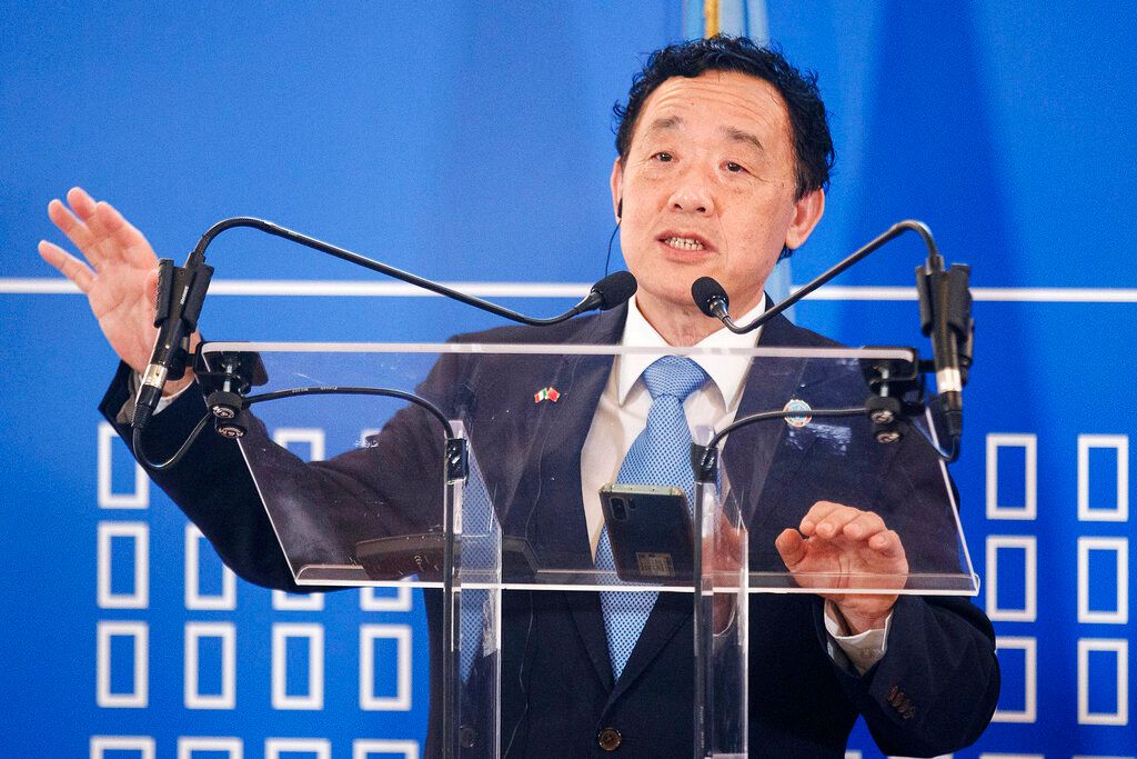 ▲聯合國糧農組織（FAO）本月改選秘書長，現任的屈冬玉是唯一候選人，他是中國前農業部副部長，曾被爆出改組FAO成為替北京利益服務的工具。（圖／美聯社／達志影像）