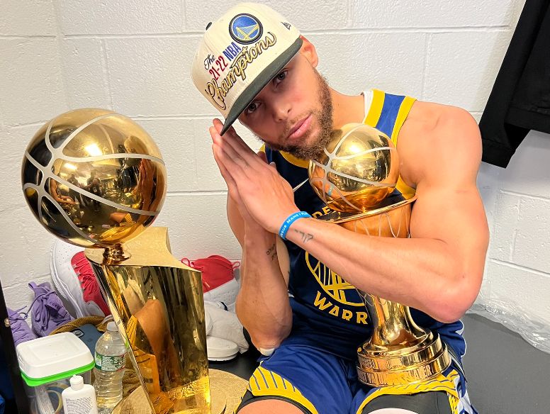 ▲新科總冠軍賽MVP-Stephen Curry。(圖/取自Stephen Curry推特)