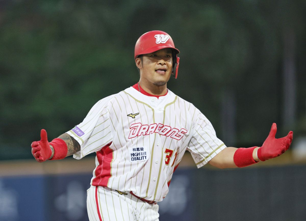 ▲味全龍隊林智勝。（圖／味全龍提供）