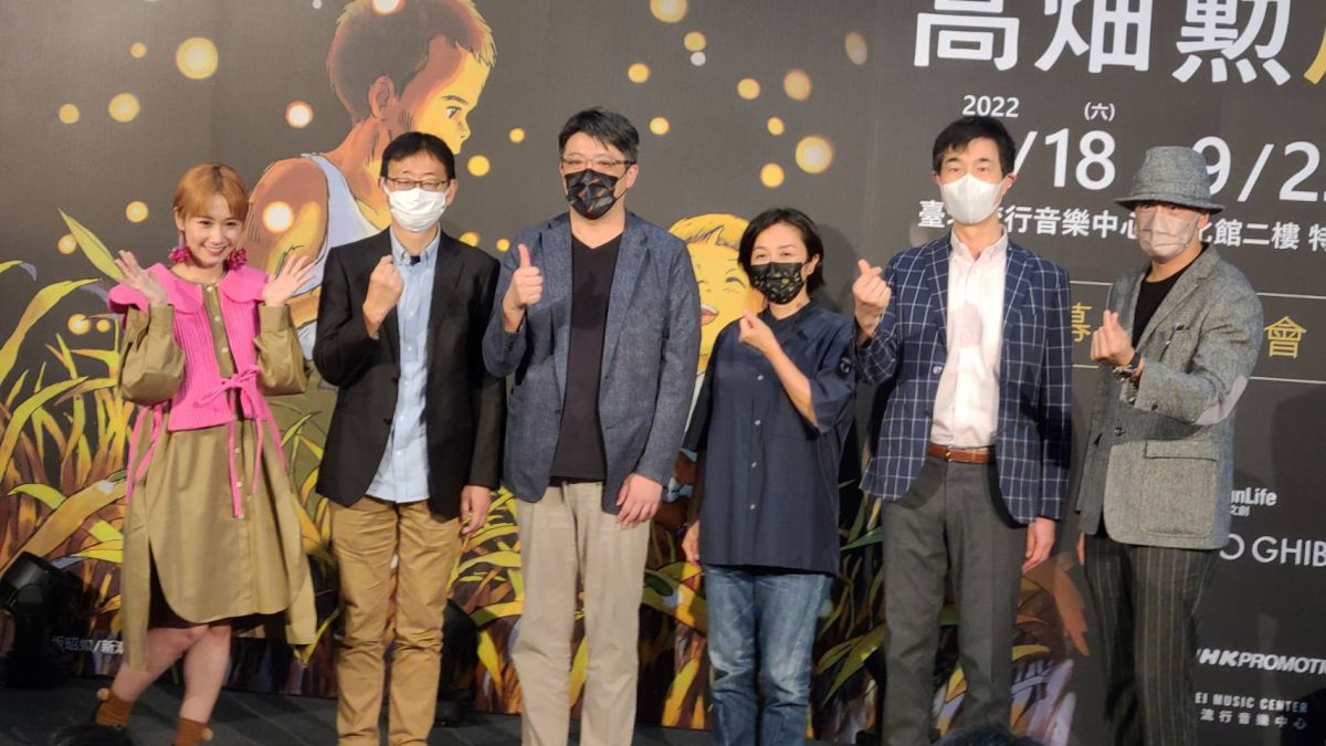 ▲「吉卜力動畫大師－高畑勲展」今（17）日於台北流行音樂中心開幕。（圖／記者李琦瑋攝，2022.06.17）