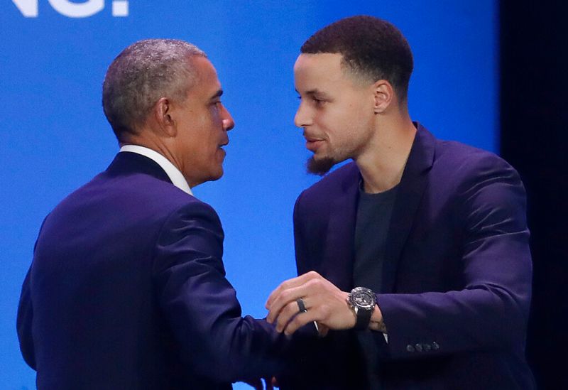 NBA／親自恭賀Curry奪冠　Obama：勇士是偉大的王朝球隊

