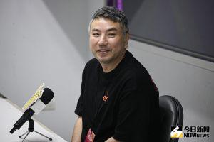 ▲詹仁雄透露有許多部電影找上林佳辰。(圖/記者葉政勳攝) ▲詹仁雄透露有許多部電影找上林佳辰。(圖/記者葉政勳攝)