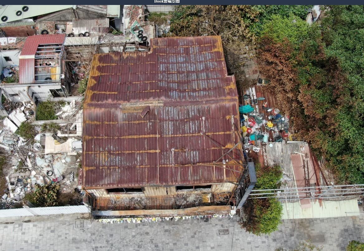 ▲新竹輪胎行大火釀8死，整間鐵皮屋被燒得殘破不堪（圖／翻攝自新竹市消防局中山分隊臉書）