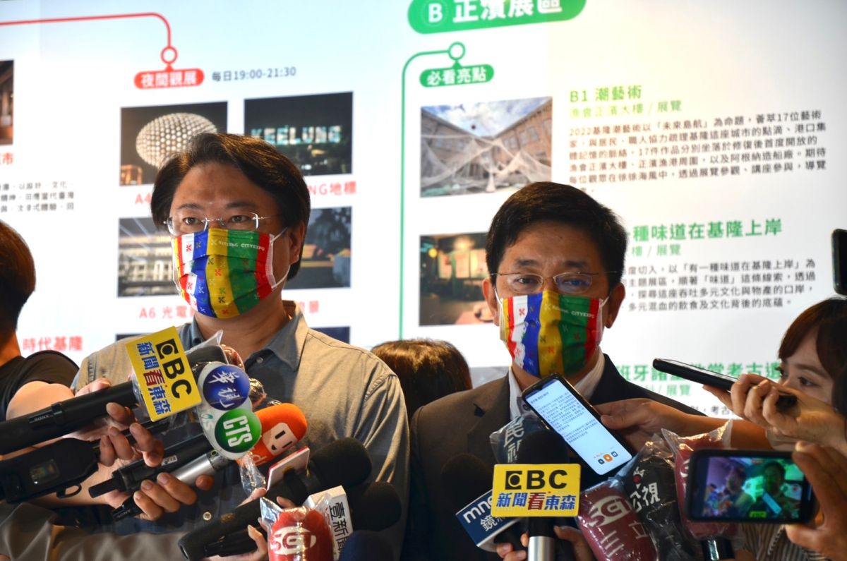 ▲基隆市長林右昌表示，蔡適應是不二人選。（圖／蔡適應辦公室提供）