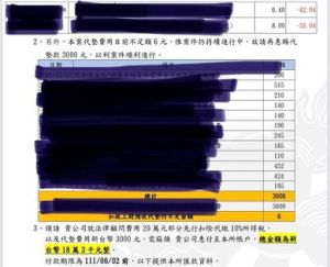 ▲許藍方公開律師收費,為打官司受傷慘重。(圖/翻攝許藍方FB) ▲許藍方公開律師收費,為打官司受傷慘重。(圖/翻攝許藍方FB)