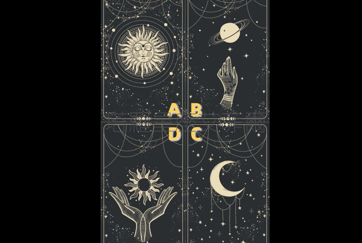 ▲塔羅牌艾菲爾老師就分享一項神準卡牌心理測驗，憑直覺選出一張牌，就能知道下半年「哪個星座是你的幸運星」。（圖／翻攝自塔羅牌艾菲爾老師臉書）