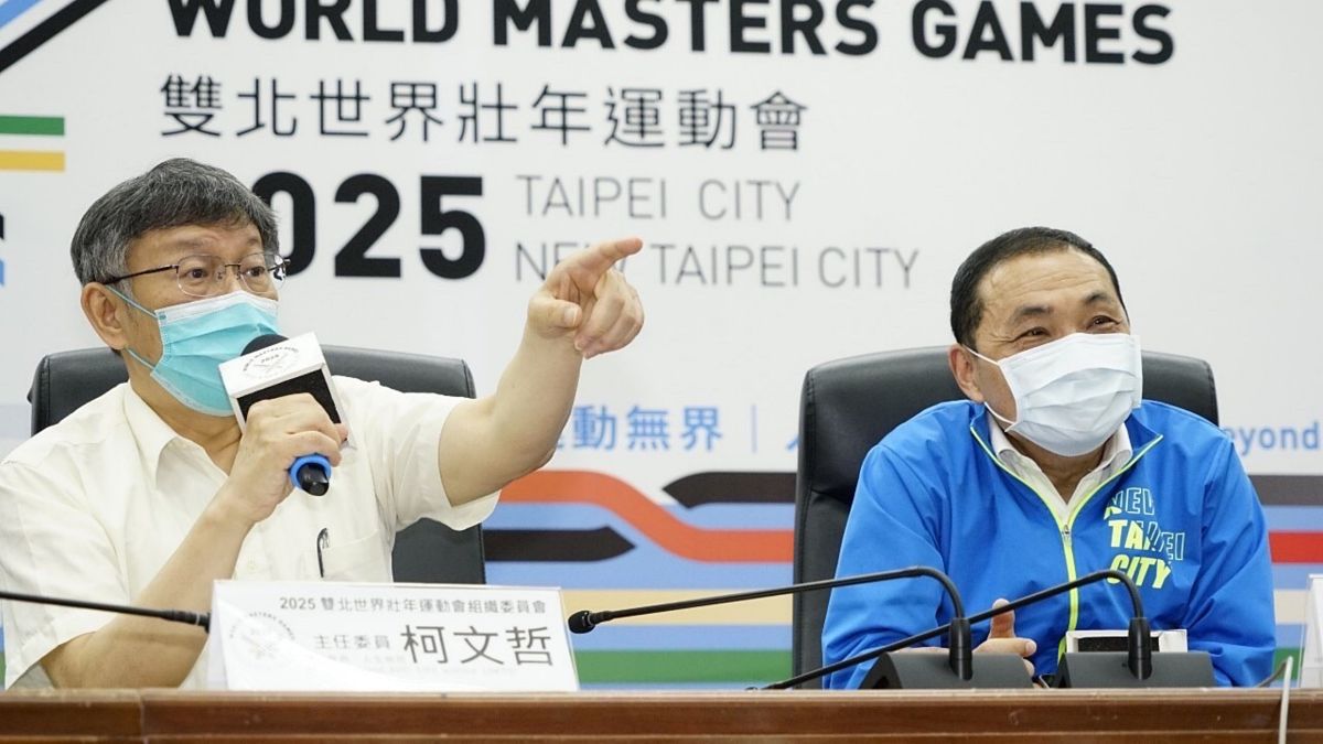 ▲國民黨提名總統參選人侯友宜初登板即遭遇亂流，侯友宜民調與政黨支持度都落後民眾黨總統參選人柯文哲。（資料照／台北市政府提供）