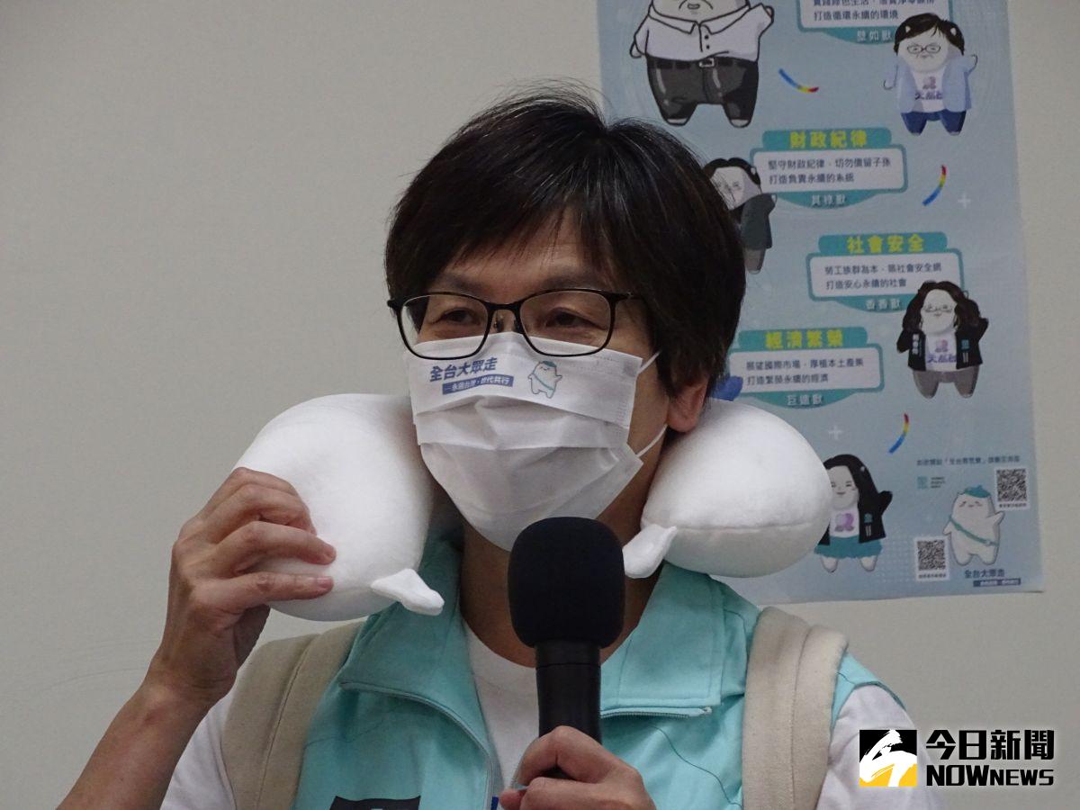 ▲台灣民眾黨主席拋金廈大橋議題引發熱議，民眾黨立委蔡壁如表示，總統蔡英文過去擔任陸委會主委時開放小三通。(圖／記者呂炯昌攝，2022.06.21)