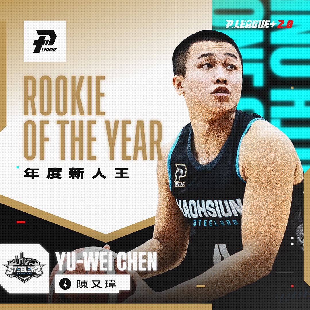 ▲PLG年度新人王陳又瑋。（圖／PLG提供）