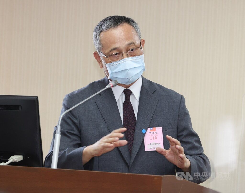 ▲內政部次長陳宗彥22日證實，已經收到陳家欽（圖）提出的退休申請。（圖／中央社檔案照片）