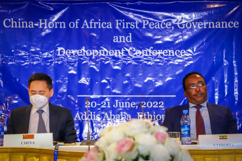 ▲北京特使在衣索比亞首都阿迪斯阿貝巴（Addis Ababa）與「非洲之角」（Horn of Africa）展開為期兩天的安全、治理與開發會議。（圖／美聯社／達志影像）