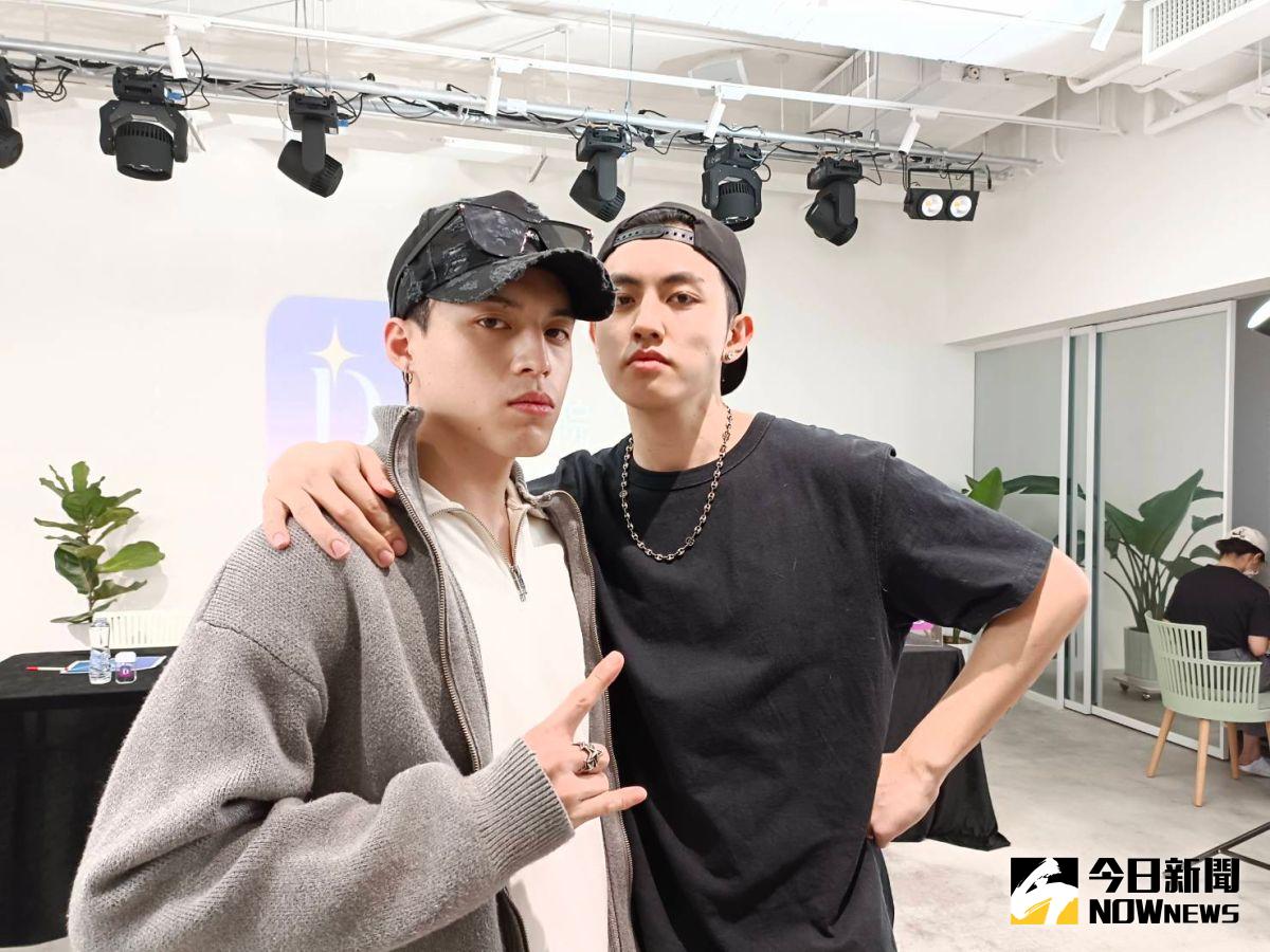 ▲李哲言（左）曝感情觀，被虧是奶狗式戀愛，右為高有翔。（圖／記者侯家瑜攝）