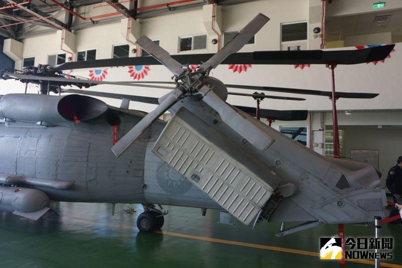 ▲S-70C反潛直升機尾旋翼。(圖/記者呂炯昌攝)