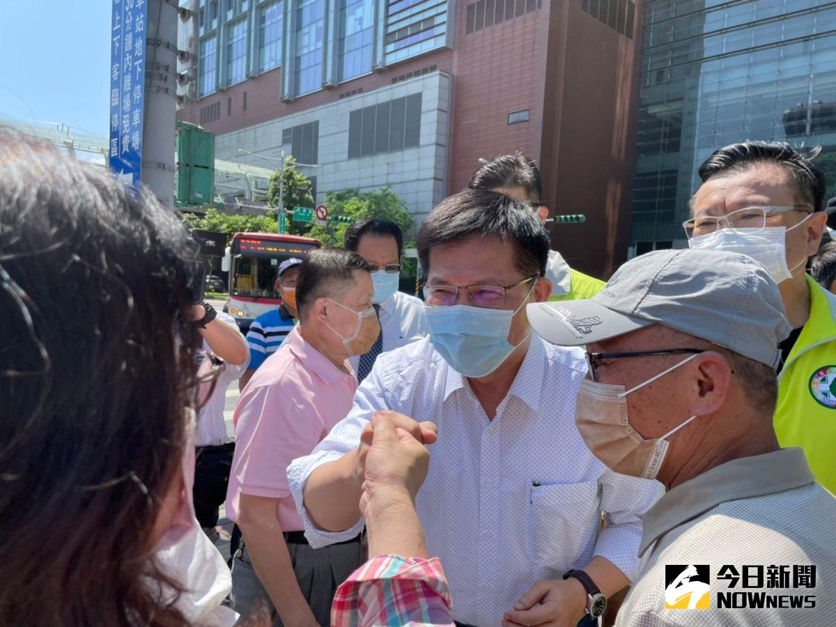 ▲林佳龍表示，民進黨在新北有很多優秀的立委、民代甚至政務官，應該優先考慮他們選新北市長。（圖／記者黃宣尹攝，2022.06.23）