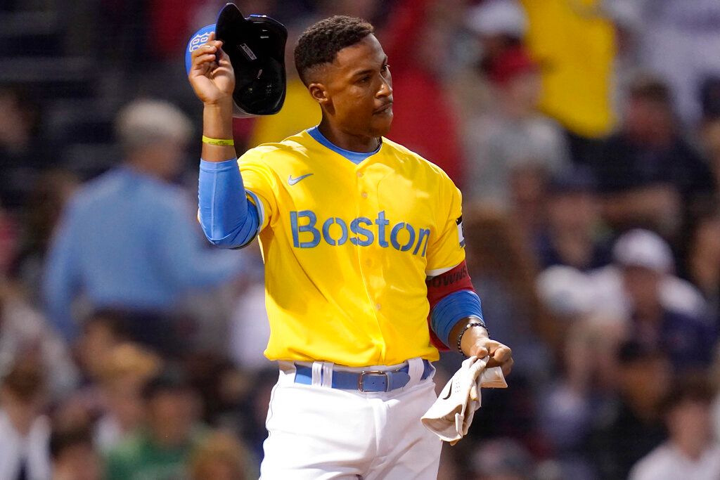 ▲紅襪隊新秀Jeter Downs（圖／美聯社／達志影像）