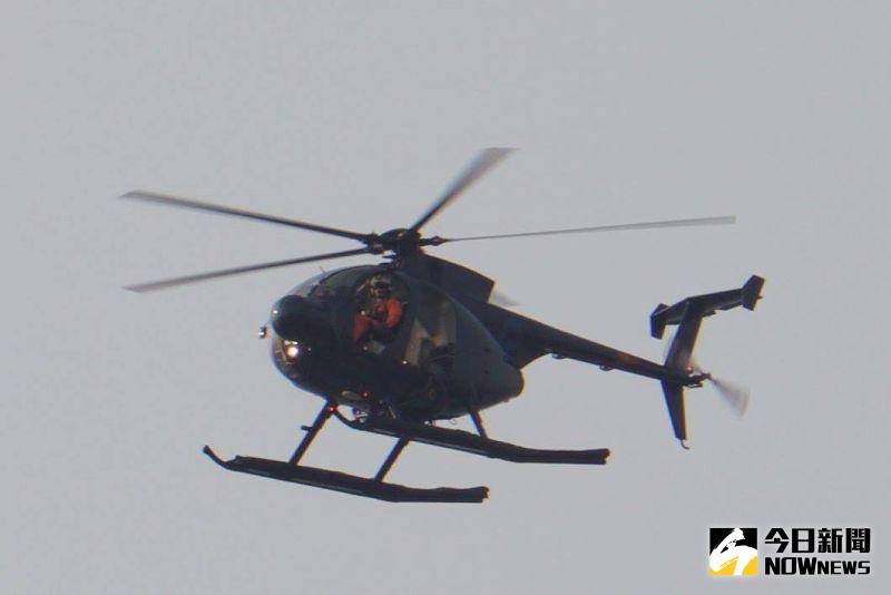 ▲海軍500MD反潛直升機服役超過40年。(資料照/記者呂炯昌攝)