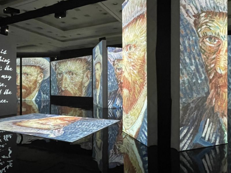 「再見·梵谷」沉浸式體驗台南首展 絕美藝術瑰麗又迷幻

