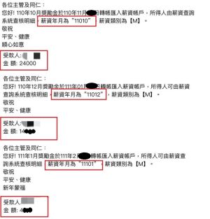 中國醫藥大學附設醫院傳出有部分醫護投訴,表示照顧確診者的補助津貼大幅縮水。(圖/投訴人提供) ▲中國醫藥大學附設醫院傳出有部分醫護投訴,表示照顧確診者的補助津貼大幅縮水。(圖/投訴人提供)