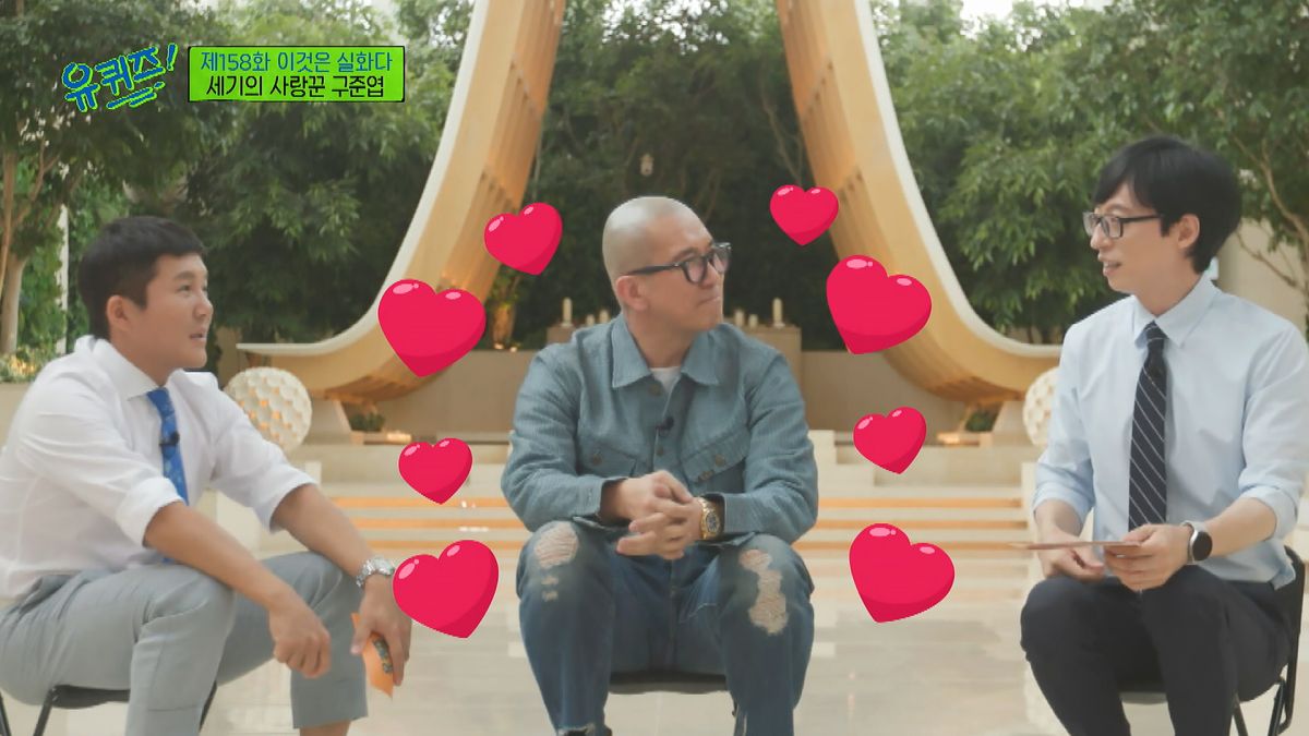 ▲劉在錫（右）在具俊曄（中）賣衣服時期給予幫助。（圖／friDay提供）