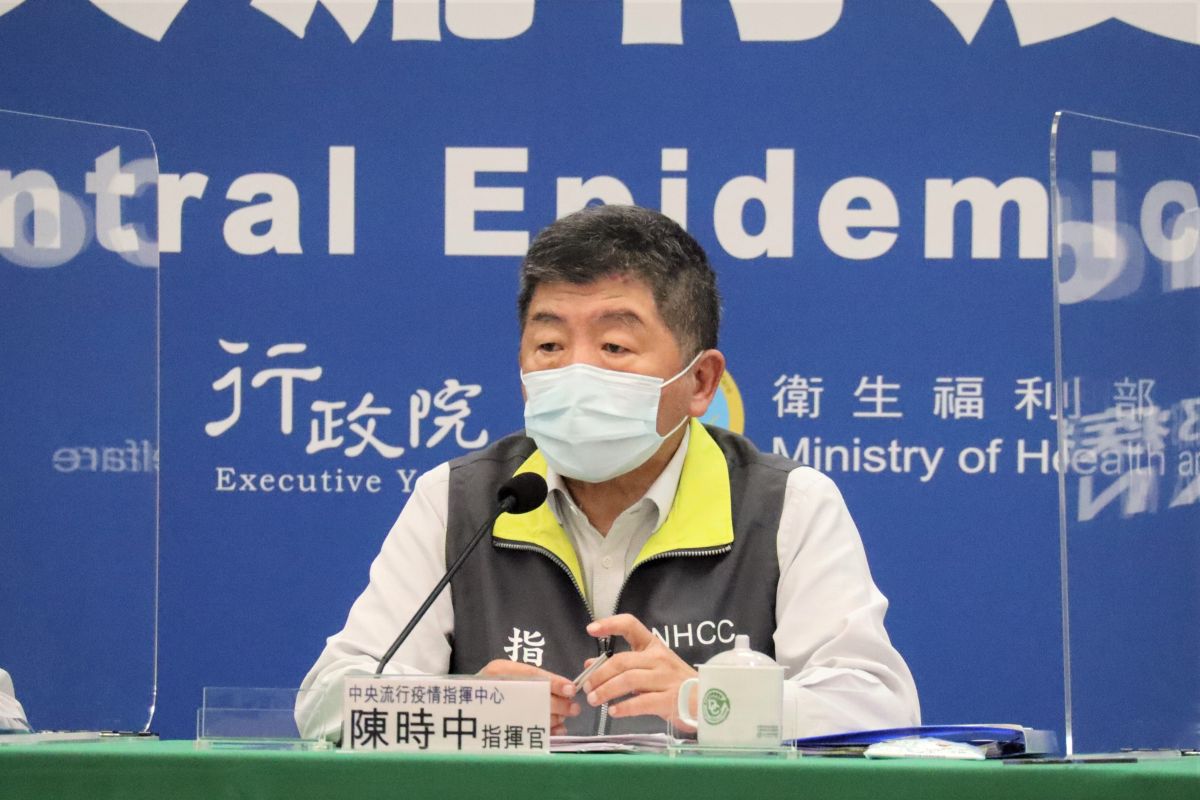 ▲中央流行疫情指揮中心指揮官陳時中，說明最新疫情。（圖／指揮中心）